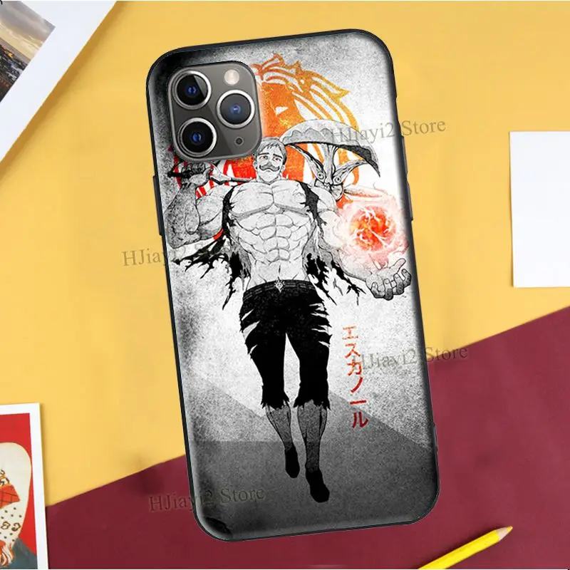 Escanor Nanatsu no Taizai для iPhone 12 Pro Max 13 mini чехол 11 XS XR X 7 8 Plus SE 2020 | Мобильные телефоны и