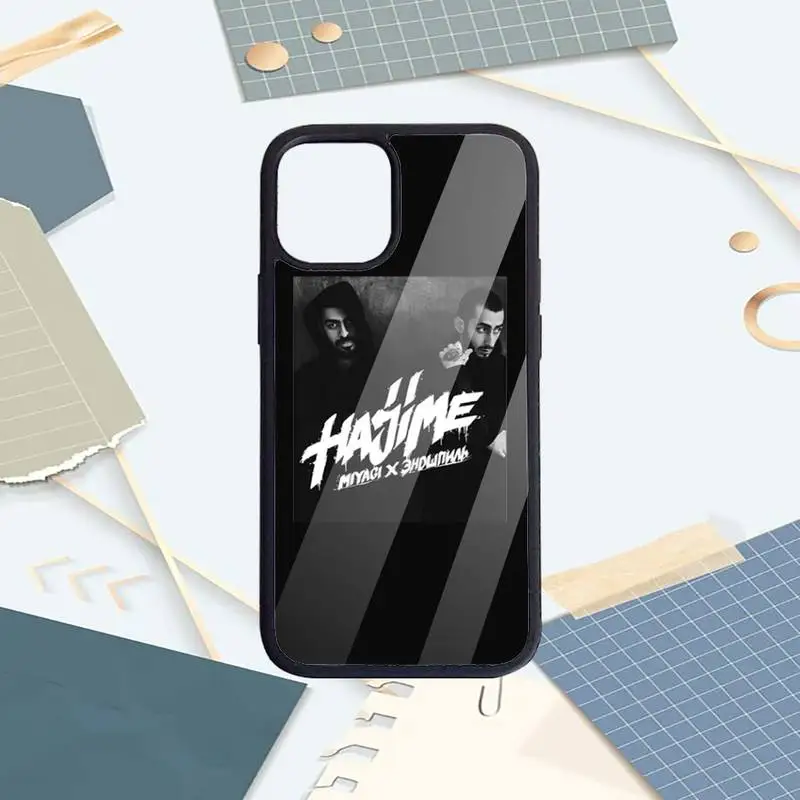 

Hajime MiyaGi Andy Singer Phone Cases PC for iPhone 11 12 pro XS MAX 8 7 6 6S Plus X 5S SE 2020 XR Luxury brand shell funda