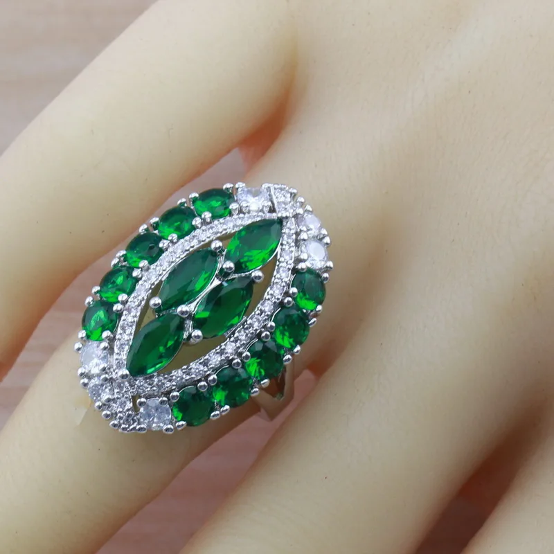 Набор ювелирных украшений для женщин эксклюзивный ювелирный бокс серебряного