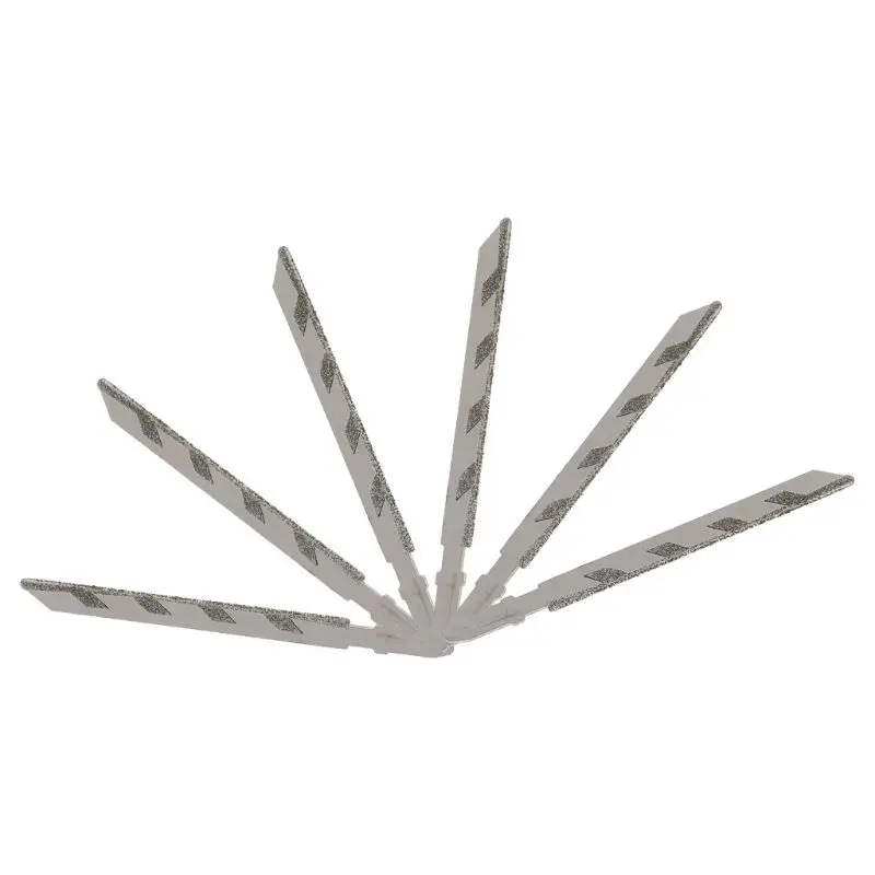 

1pc 101mm Diamond Jig Saw Blades T-shank Jigsaw Blade Grit 40 for Granite Tile Ceram