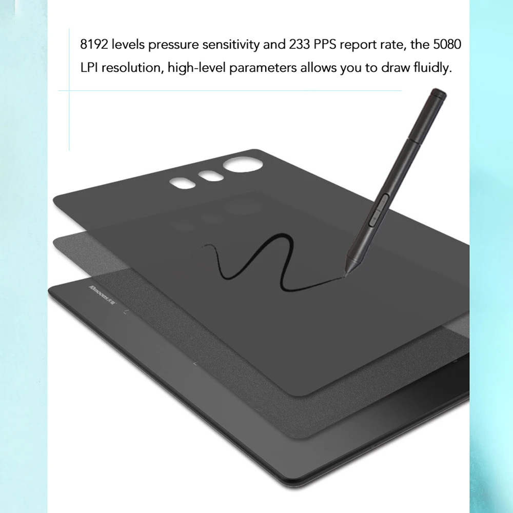 G20 профессиональный графический планшет 8192 уровней цифровой для рисования без