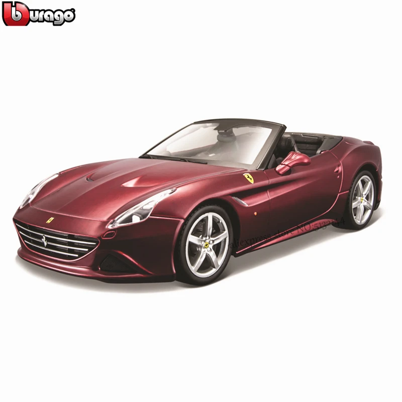 Bburago 1:24 Ferrari California Кабриолет авторизованный имитационный сплав модель автомобиля ремесла украшение коллекция игрушка подарок