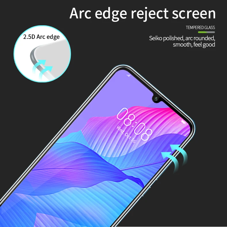 

For Huawei P smart S Glass Tempered PINWUYO 9H Protective Film For Huawei P smart S Screen Protector Tempered Glass