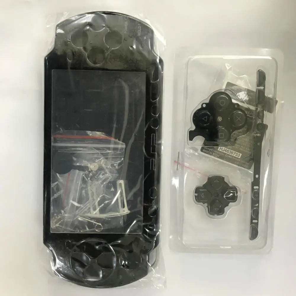 Черный/белый Цвет для Оборудование PSP 2000 2006 2008 2004 в виде ракушки игровой консоли