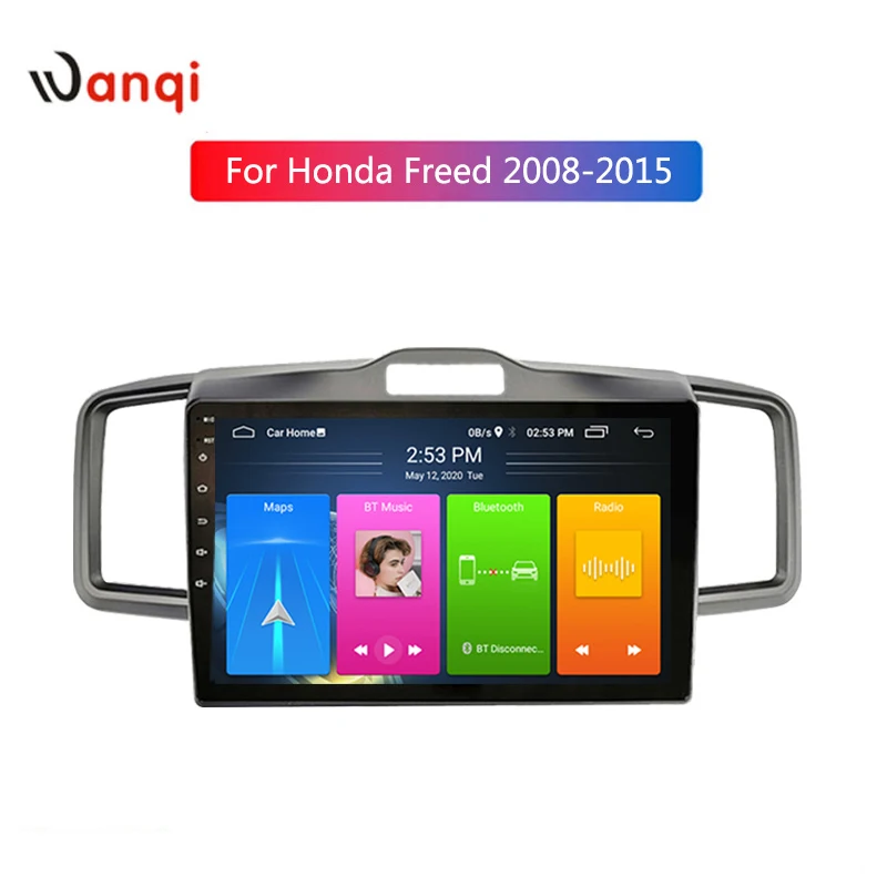Автомобильный мультимедийный плеер Android10 для Honda выпущенный GPS навигатор IPS экран
