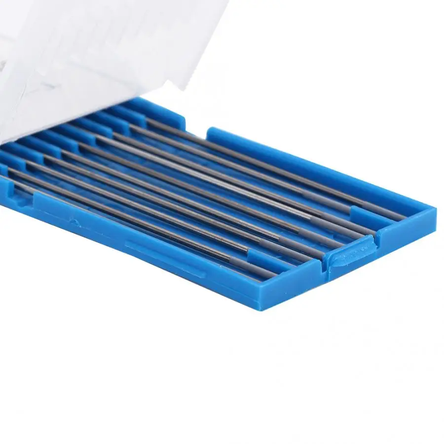 Вольфрамовый электрод WC20 10 шт. серый наконечник для сварочного аппарата DC TIG 1 0/1 6/2