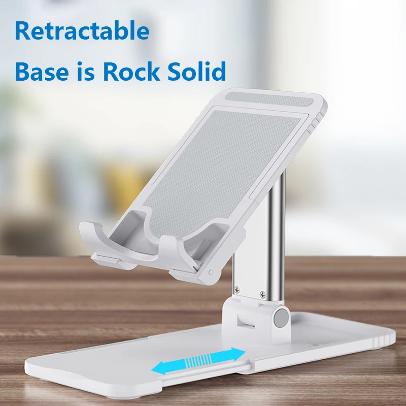 

Wonderlife Mobile Phone Holder Stand For IPhone IPad Adjustable Metal Charging Base Tablet Holder Universal Table Cell Phone