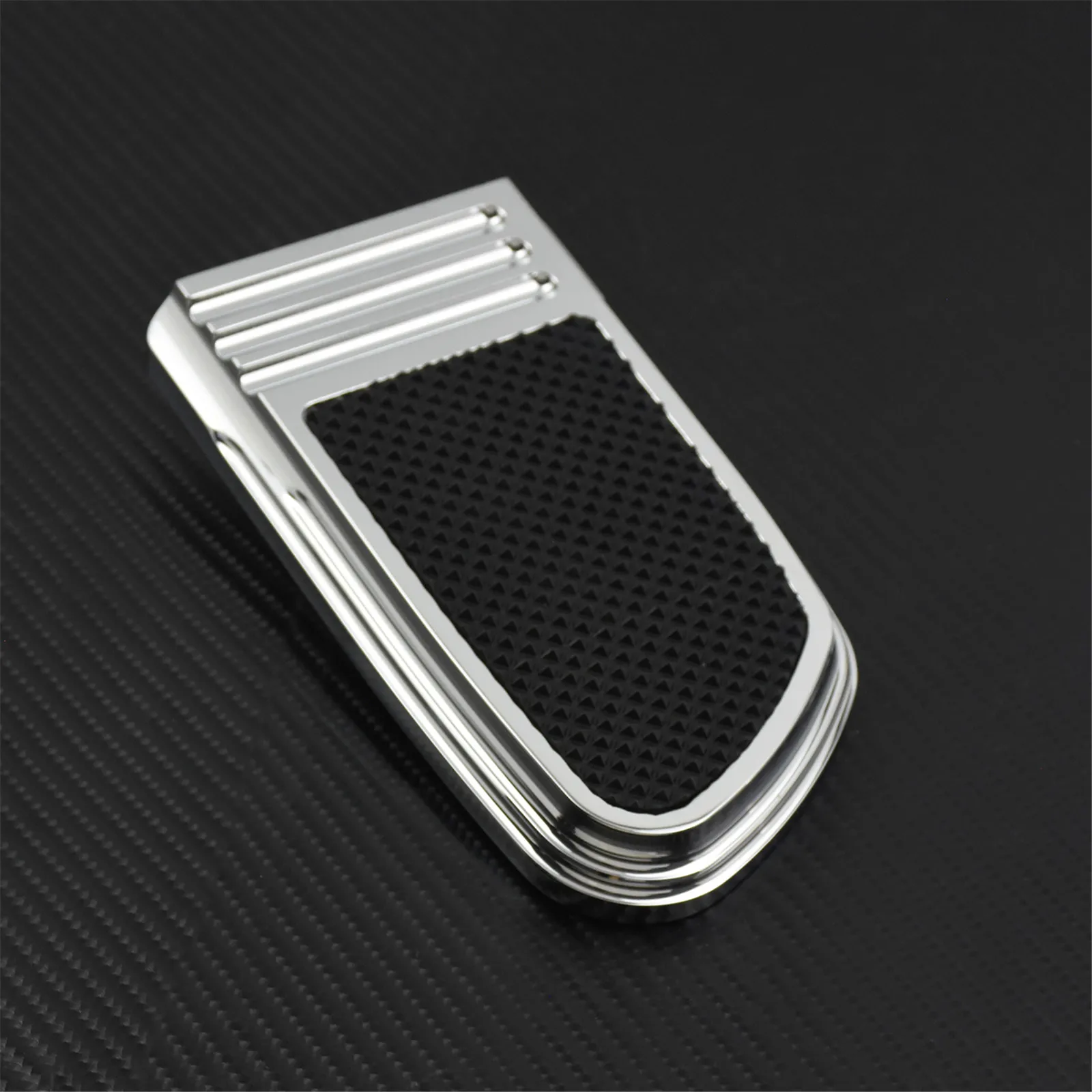 

Накладка на педаль тормоза мотоцикла, черный хром для Harley Touring Electra Glide FLHT Heritage Softail 1986-2017 Dyna FLD 2012-Up