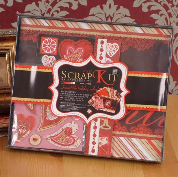 Детский творческий фотоальбом подарок на день Святого Валентина | Дом и сад