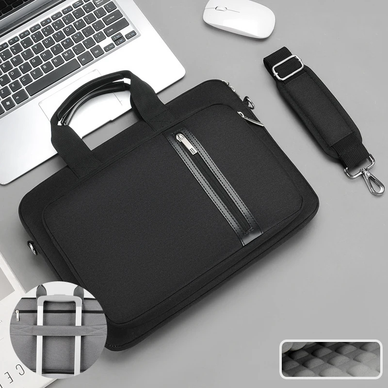 

Laptop Case Handbag for Macbook Air Pro 14 15 17 Inch Business Notebook Bag for Xiaomi Dell Huawei Women Men Handbag Briefcase