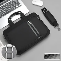 laptop case handbag for macbook air pro 14 15 17 inch business notebook bag for xiaomi dell huawei women men handbag briefcase