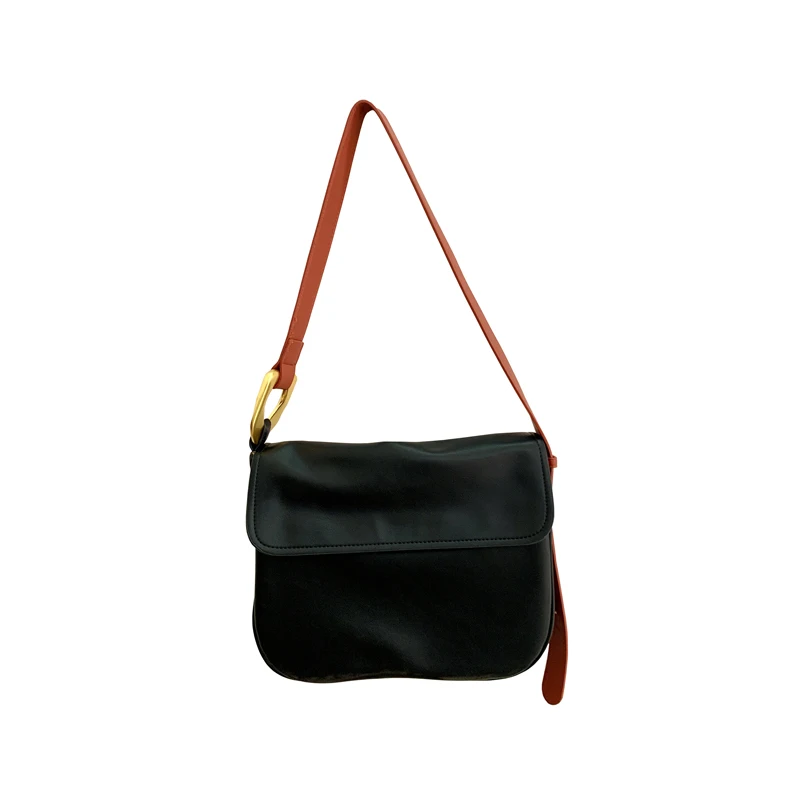 

New Soft Leather Crossbody Bags For Women 2021 Casual Messenger Shoulder Bag Ladies Travel Purses Handbags Ins Wild Tote Pack