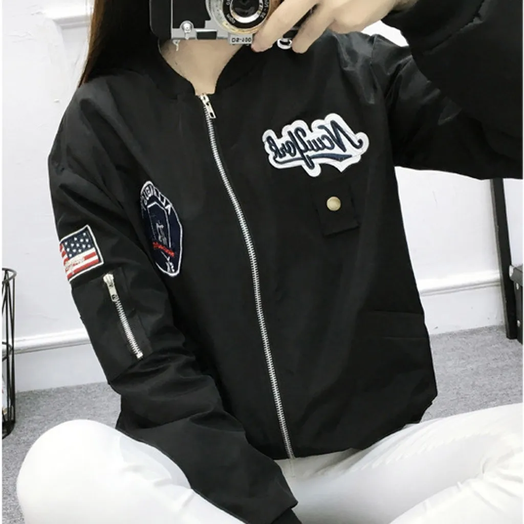 Ветровка женская с длинным рукавом базовая 2019 | Женская одежда