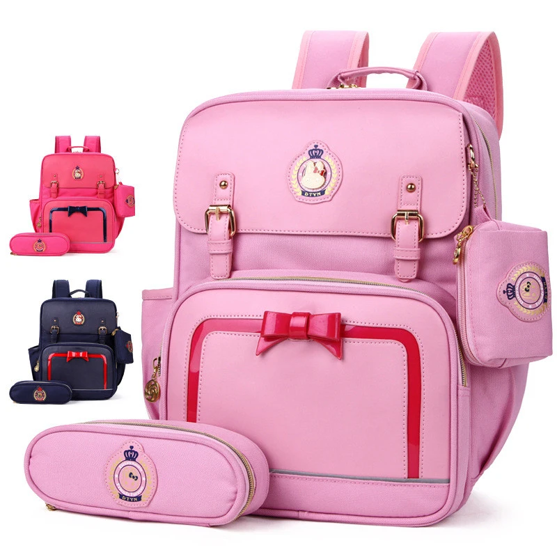 Водонепроницаемые школьные ранцы для мальчиков и девочек детский рюкзак