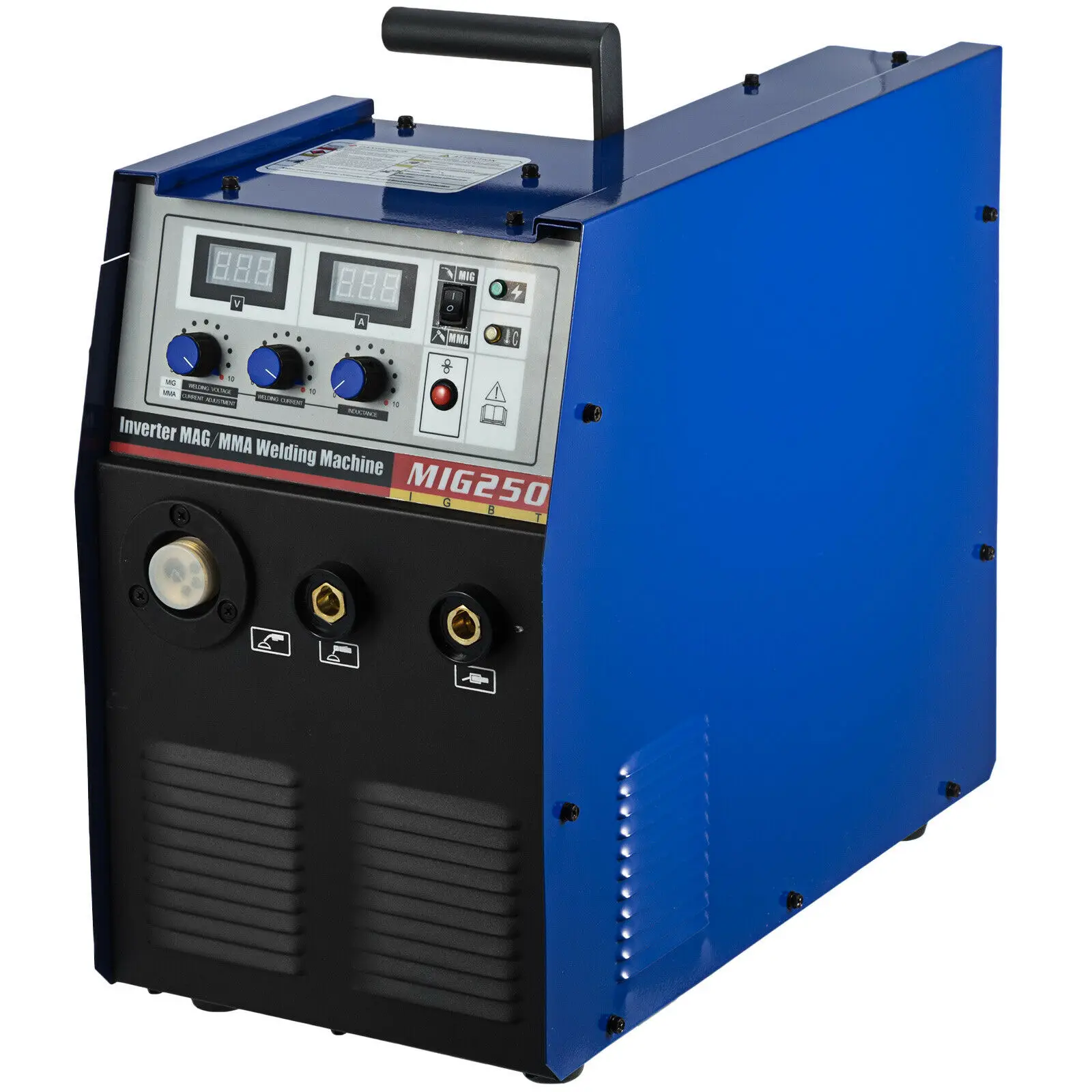 Инвертор MIG 250 250Amp MIG/MMA 2 в 1 сварочный аппарат с бтиз газовый/газовый встроенный