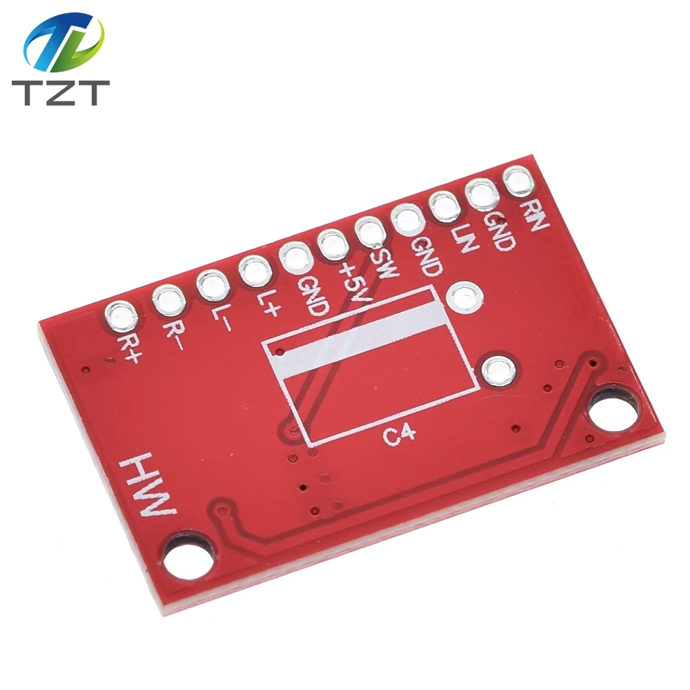 Мини цифровой усилитель мощности TZT 3 Вт * 2 плата сделай сам стерео USB источник