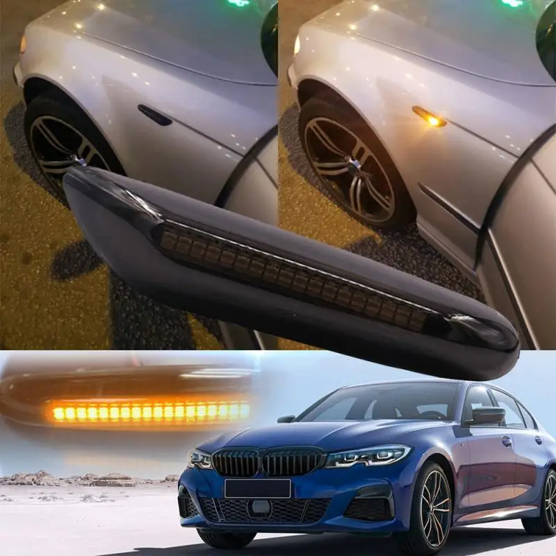 Светодиодный указатель поворота для BMW E46 E60 E61 E87 E91 E92 E93 Боковой светильник 2 шт. |