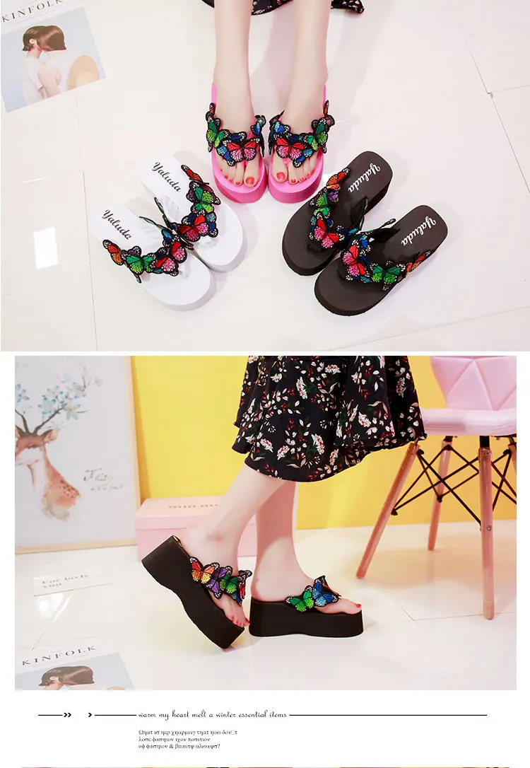 Sandalias mujer; коллекция года; шлепанцы; женские Вьетнамки; модные сандалии на танкетке; обувь на платформе; шлепанцы Zapatillas chinelo sandalia