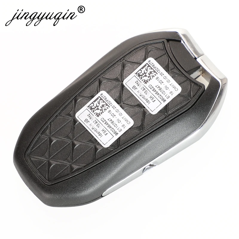 Jingyuqin для Citroen DS4 DS5 433 МГц PCF7953 ID46 Hitag2 чип Smart Keyless Go VA2 HU83 оригинальные запчасти
