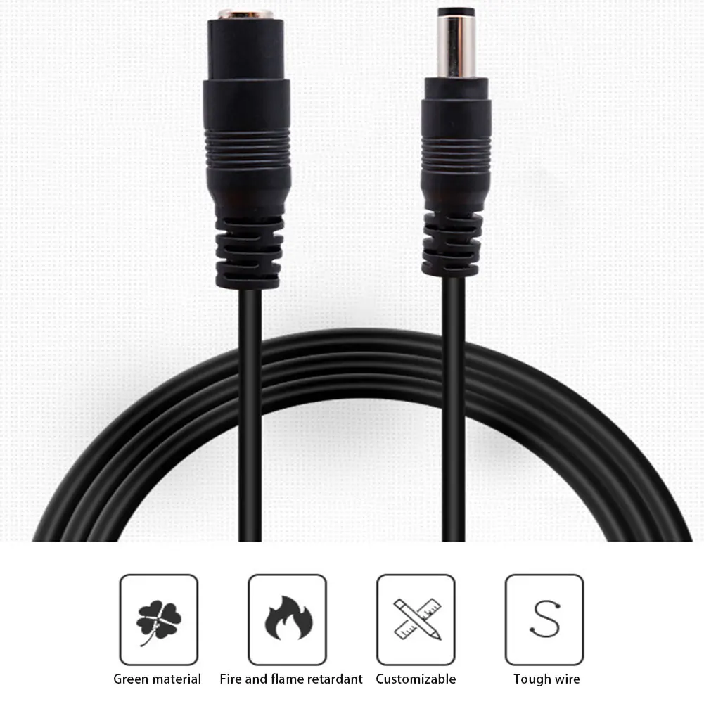 Адаптер питания камеры УДЛИНИТЕЛЬ шнур портативный Простая установка медный