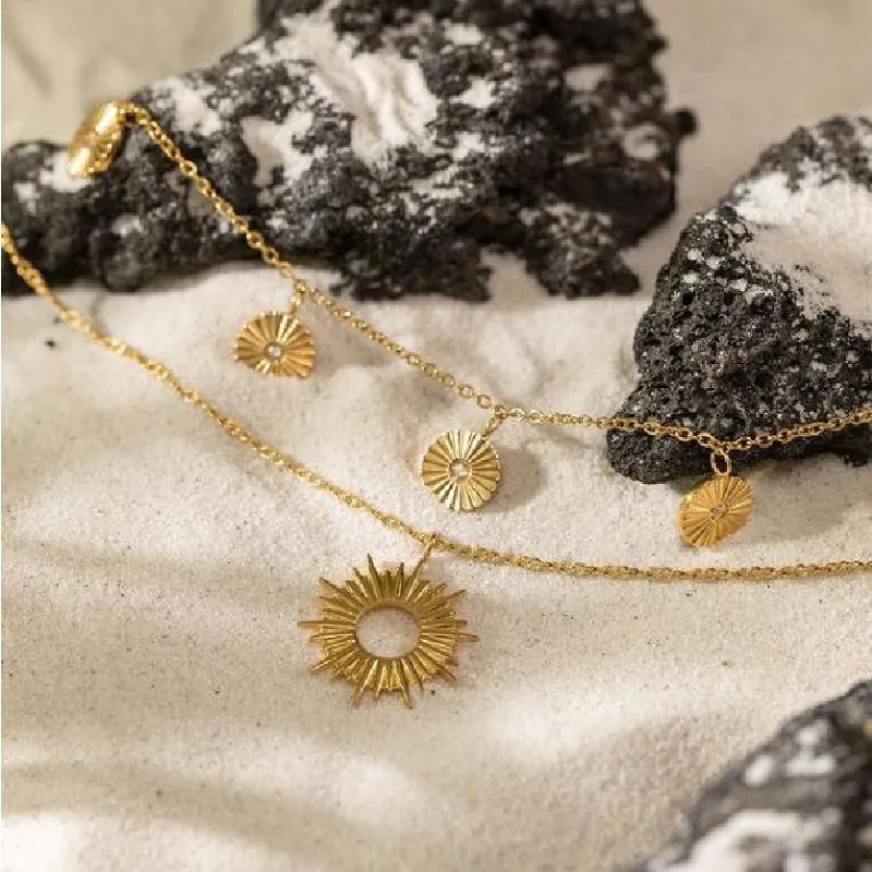 Гавайский Пляжный набор из нержавеющей стали Kuikawa|Цепочки| |