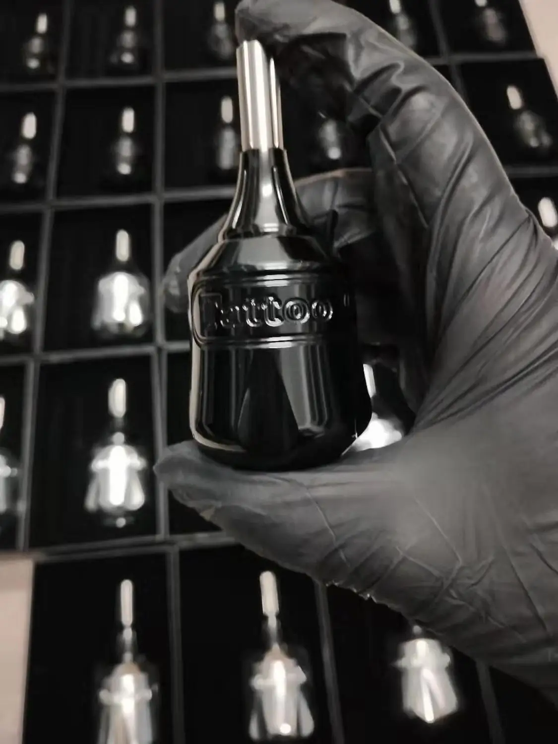 Ручка для татуировок 38 мм картридж из алюминиевого сплава с ЧПУ регулируемая