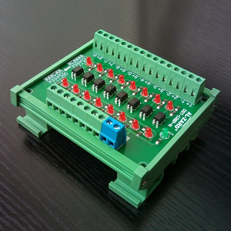 AL ZARD 8 канальная оптопара модуль изоляционной платы плата преобразования уровня