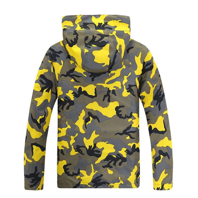 Мужская и женская камуфляжная куртка для отдыха на открытом воздухе