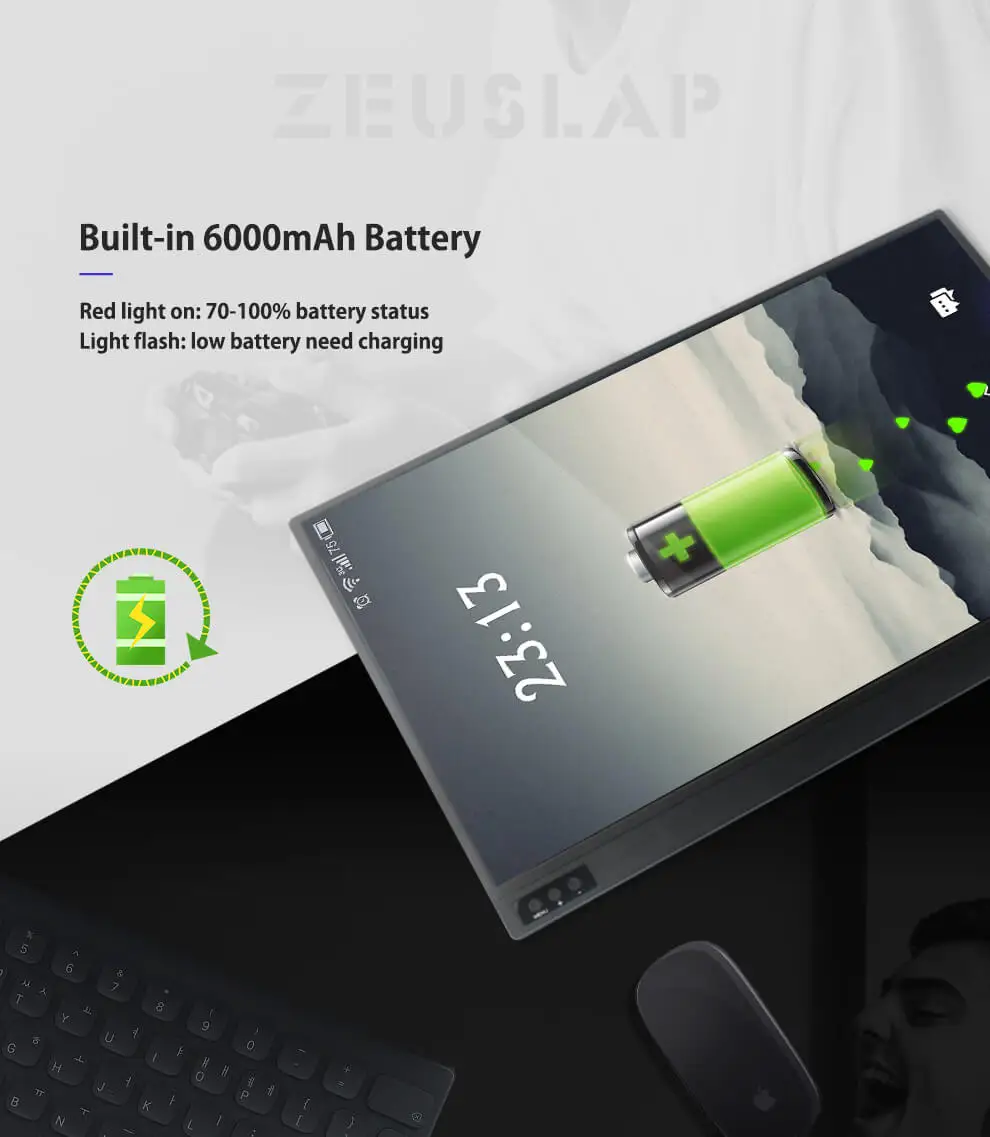 15,6 дюймовый сенсорный портативный монитор USB C HDMI монитор с сенсорным экраном для samsung DEX, huawei EMUI, ноутбука, переключателя, PS4