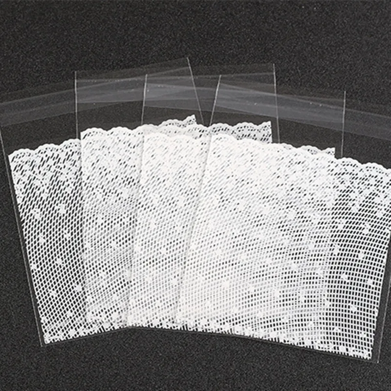 100 шт Милый Панда мультфильм пластиковый пакет для печенья конфеты драже печенье