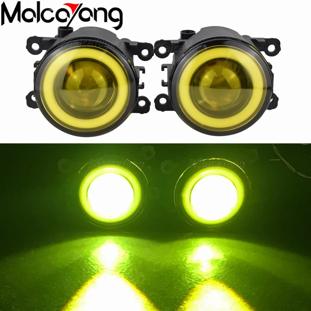 

2PCS LED fog light with Lens For Renault Megane 2/3 Duster Fluence Koleos Kangoo Thalia 2003-2015 For Renault Duster 2012-2015