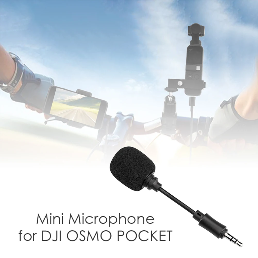 

Мини-микрофон для экшн-камеры DJI OSMO, 3,5 мм