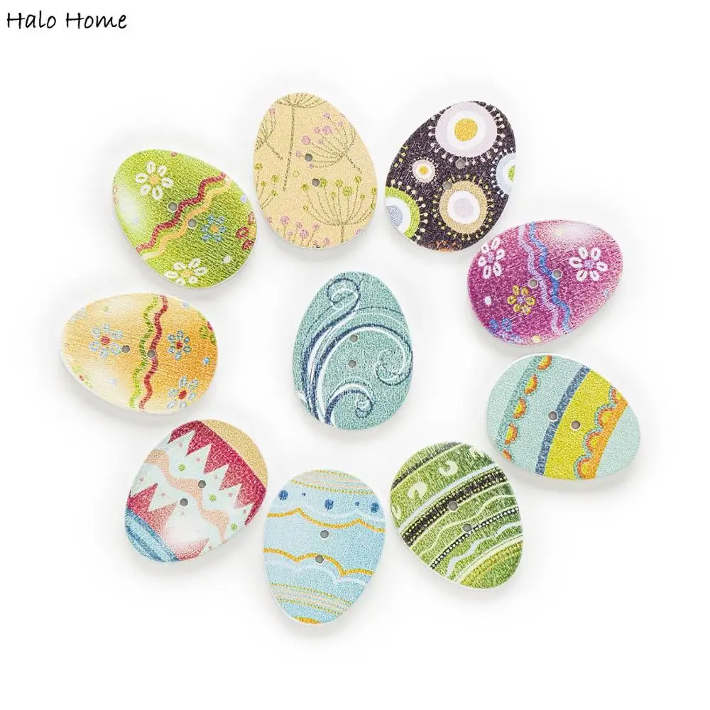 48 in pack -08 Happy Easter Stickers 40mm Egg Design Crafts and cardmaking 