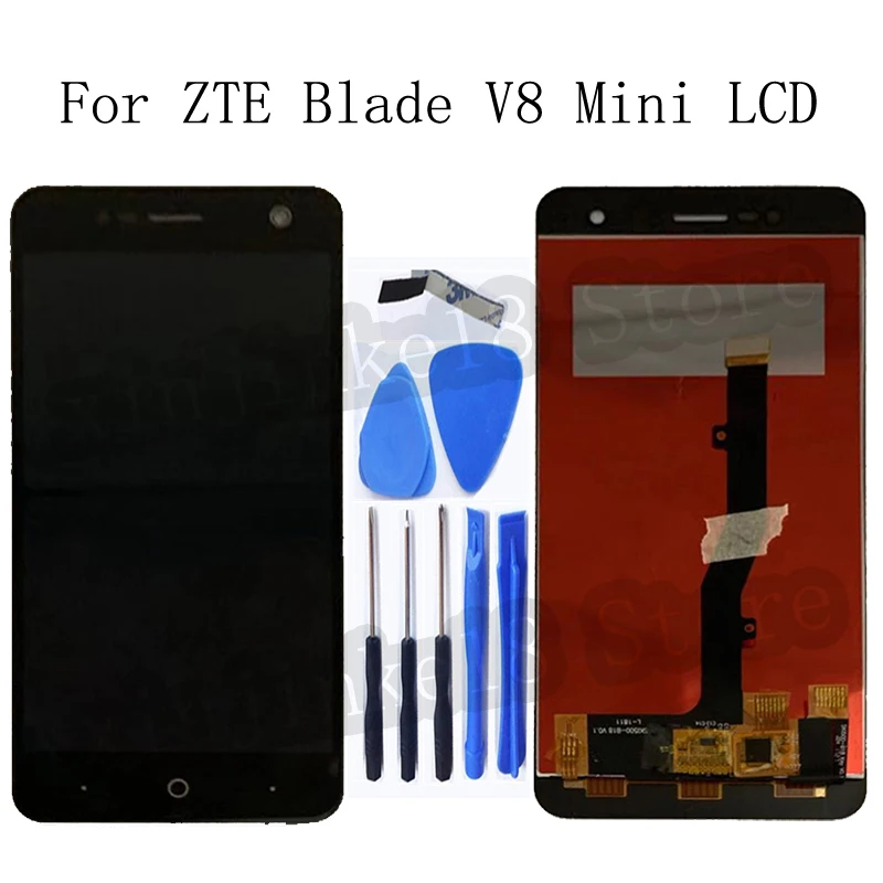 

5.0 ” For ZTE Blade V8 mini LCD Display Touch screen digitizer Assembly replacement LCD Phone Repair kit For zte V8 mini BV0850