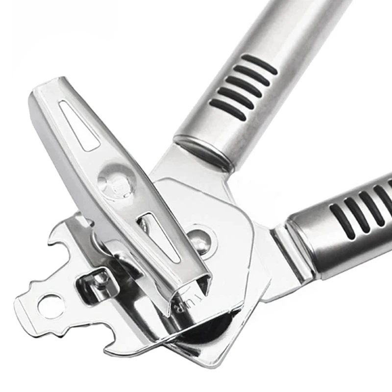 

2Pcs Stainless Steel Lid Opener Bottle Opener,3In1 Multifunction Lid Opener Bottle Opener Kitchen Can Opener Rotary Knob