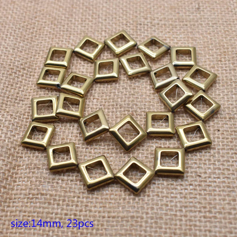 Покрытие золото серебро четырехлистный листок клевера натуральный камень beads