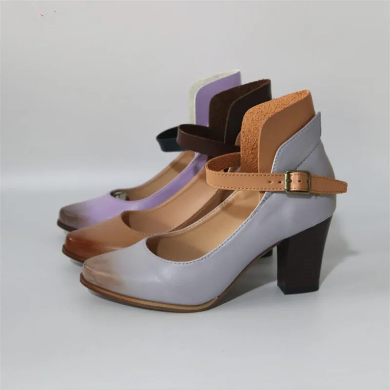 Размеры босоножки на высоком каблуке женская модная обувь пикантная