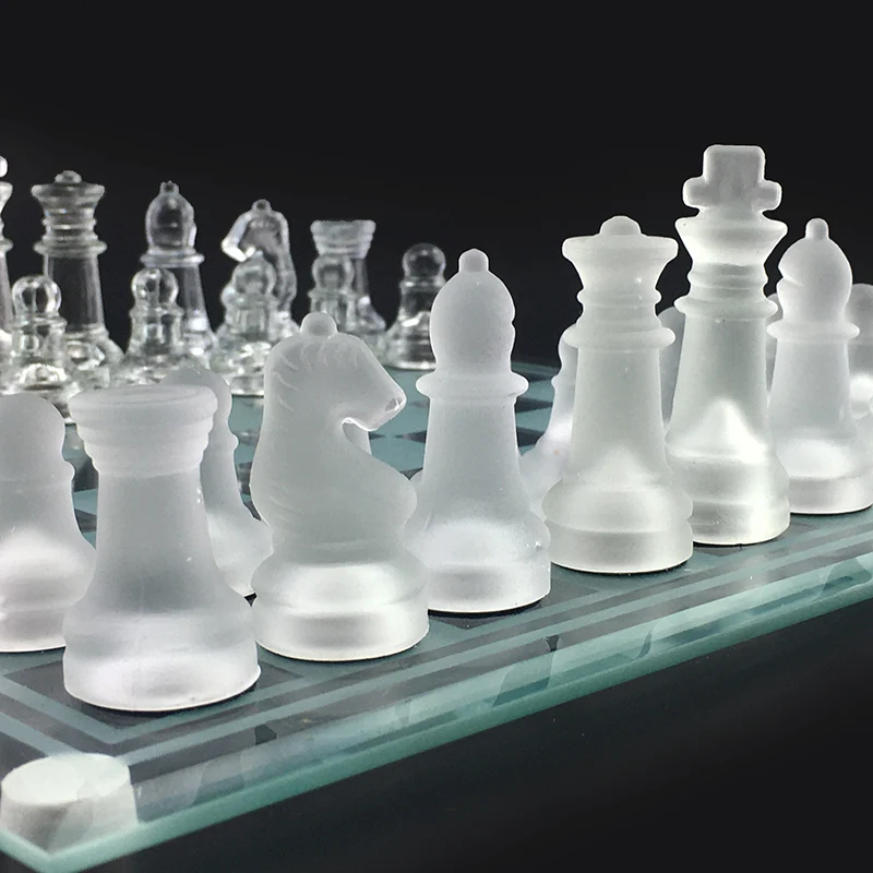 BSTFAMLY Chessman шахматная игра Международная Шахматная стеклянная штука не