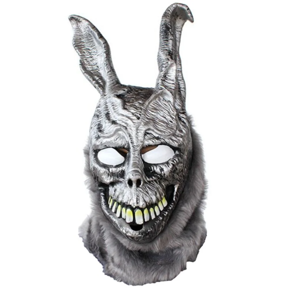 Movie Donnie Darko Frank evil rabbit Mask Halloween party Cosplay props latex full face mask