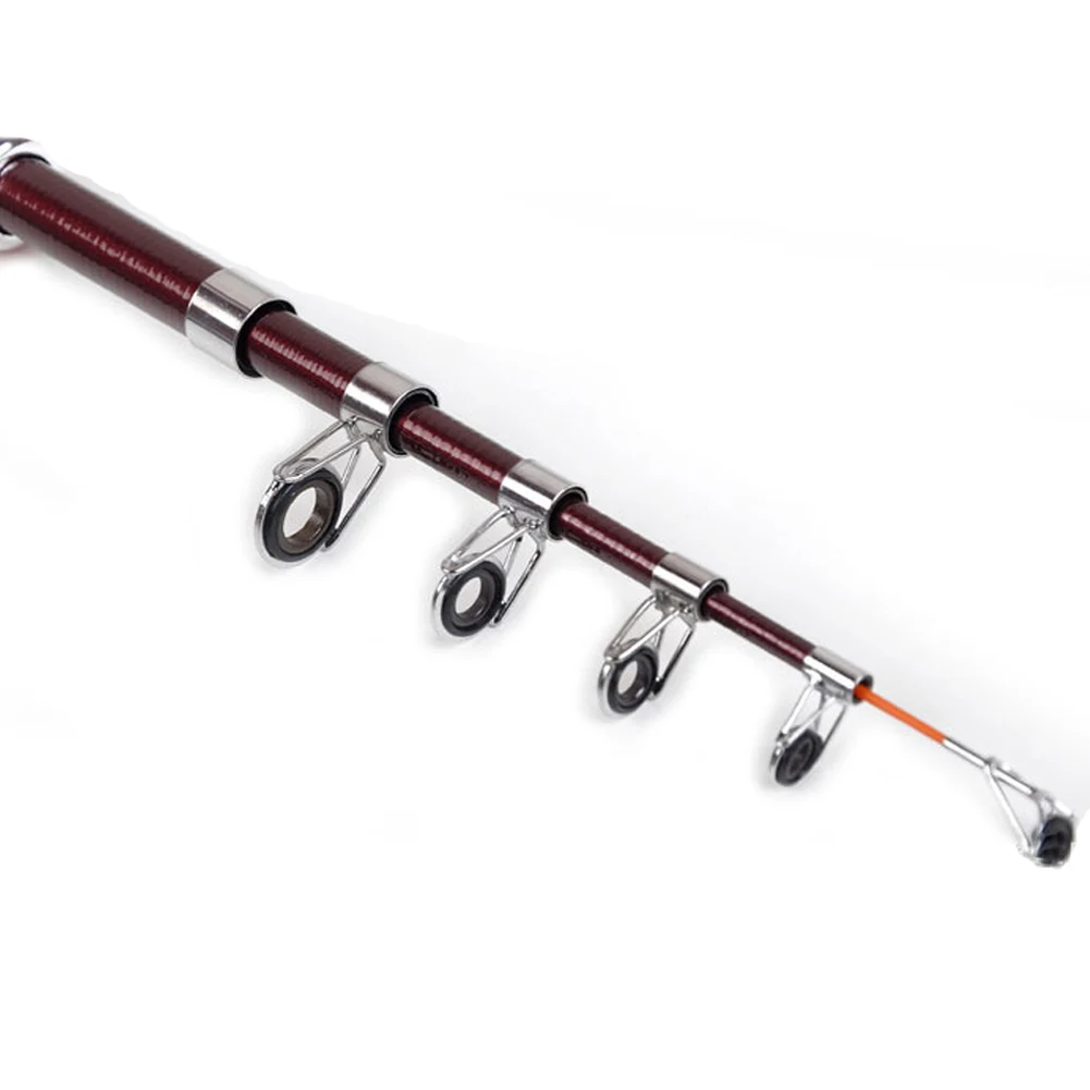 Портативная телескопическая рыболовная удочка из стекловолокна 1 6 м|Удочки| |