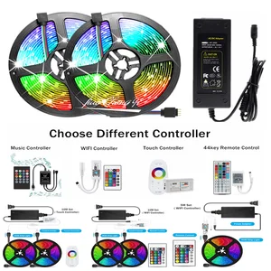 Лента светодиодная RGB, rgb, 5 мкомпл., 10 мкомпл., 5050