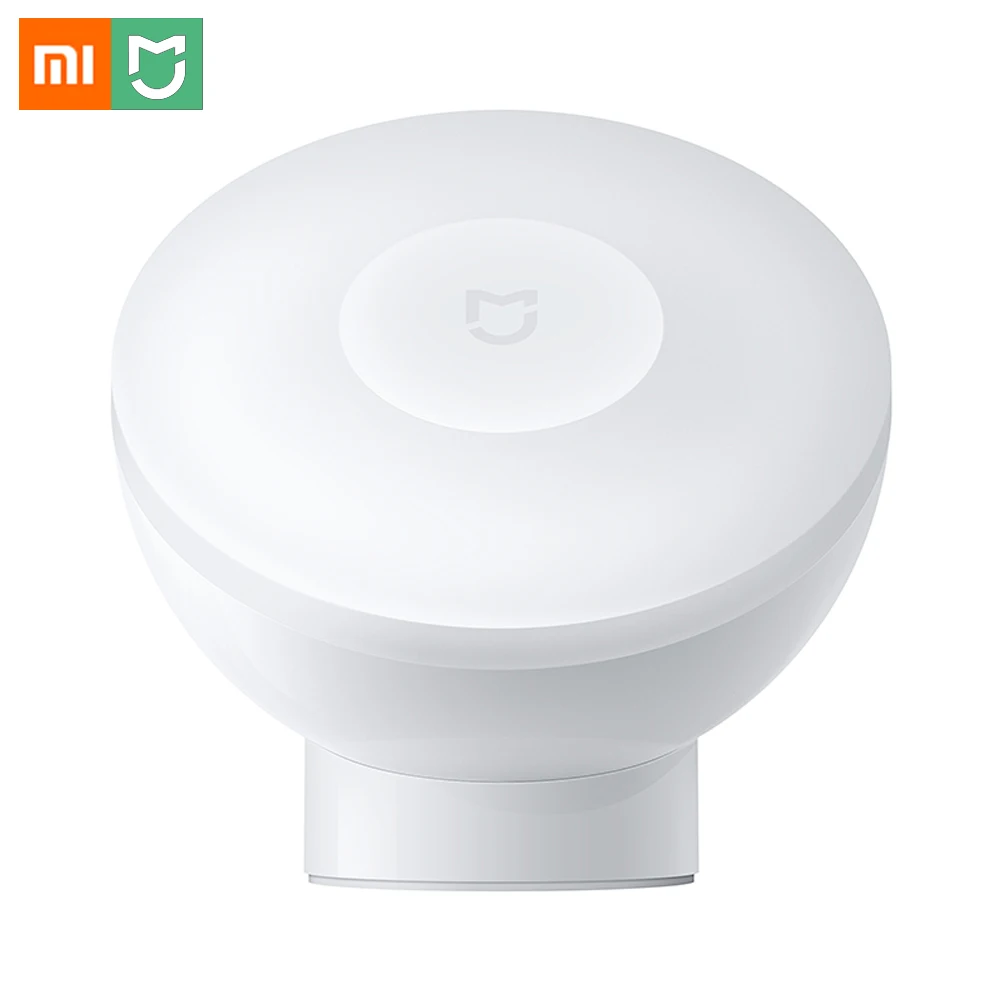 Светодиодный индукционный ночник Xiaomi 2 совместимый с Bluetooth вращение на 360