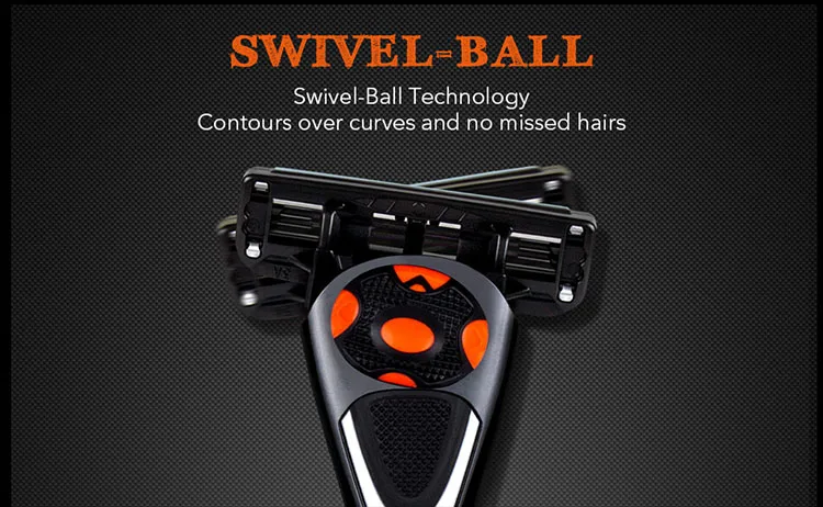 Qshave Black Spider Man ручная бритва с красивой подарочной коробкой может спроектировать ваше имя на ручке(1 шт. ручка, 4 шт. лезвие X5