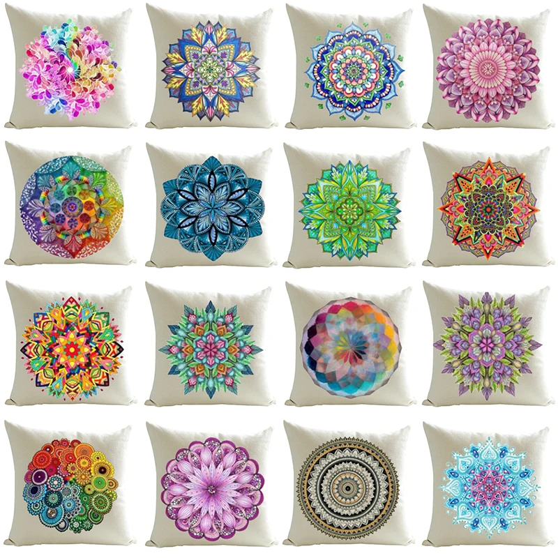 Наволочки в богемном стиле геометрические домашние декоративные наволочки