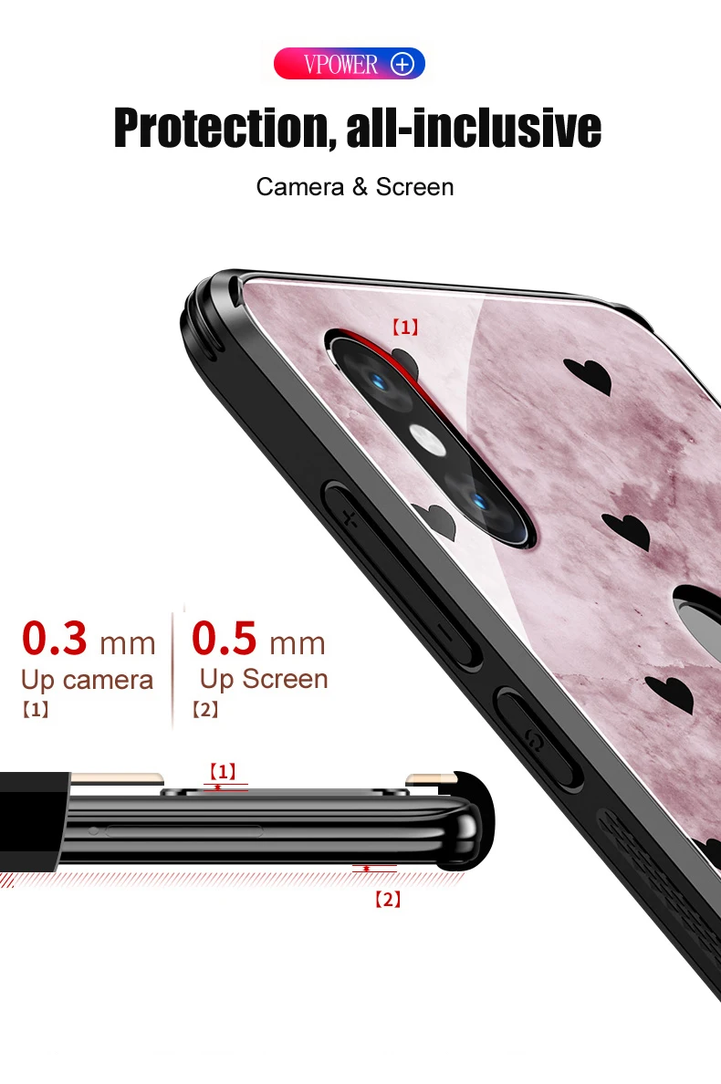 Стеклянные цилиндры, окрашенные Чехлы для xiaomi mi x 3, корпус из закаленного стекла, ударопрочный чехол для телефона xiaomi mi x3 mi x 3, роскошная оболочка