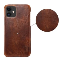 retro vintage real genuine leather thin case for iphone 11 pro max 11pro 11promax phone cases luxury slim hard back cover
