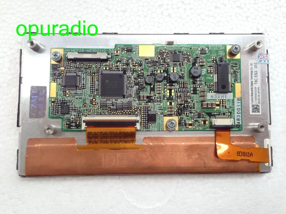 Новый ЖК-дисплей Tosh-iba 6 5 дюйма LTA065B3D0F LT065AB3D600 ЖК-экран для автомобилей Mercedes