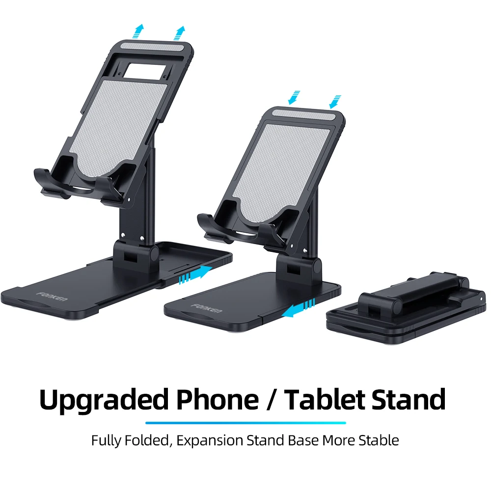 Складной держатель для телефона планшета настольная подставка стабильный