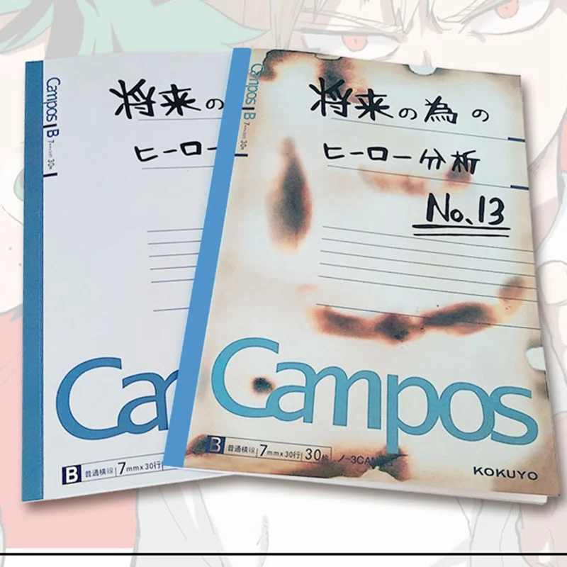 Записная книжка My Hero моя геройская Академия Midoriya Izuku аксессуар для аниме реквизит