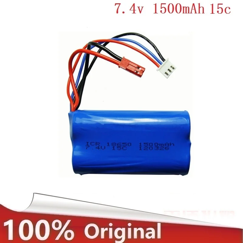 Литий Полимерный Аккумулятор 7 4 В 1500 мАч для Huanqi 957 948 и WLtoys 12428 Радиоуправляемый